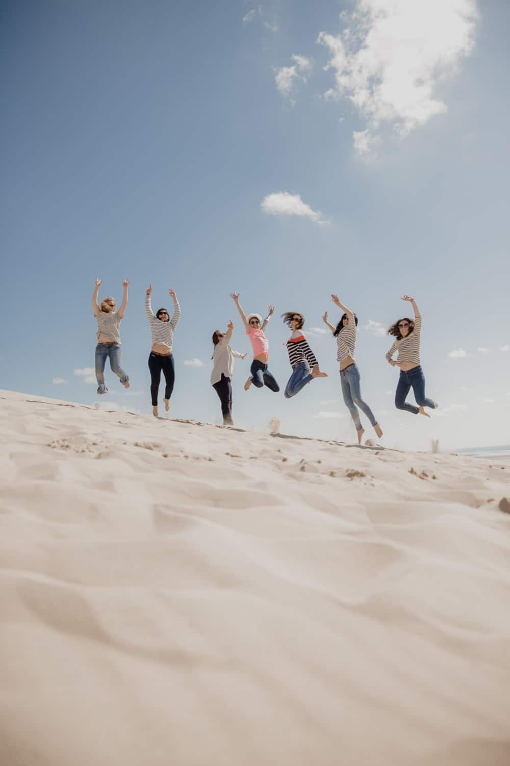 EVJF plage dune pilat pyla idee seance photo